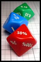 Dice : Dice - 10D - Unknown Decimal Fraction and Percentage Dice - JA Collection Apr 2024